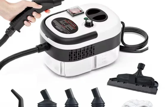 เครื่องทำความสะอาดไอน้ำแบบพกพา ความร้อนสูง แรงดันสูง พร้อมหัวแปรง สำหรับทำความสะอาดครัวและรถยนต์ 1