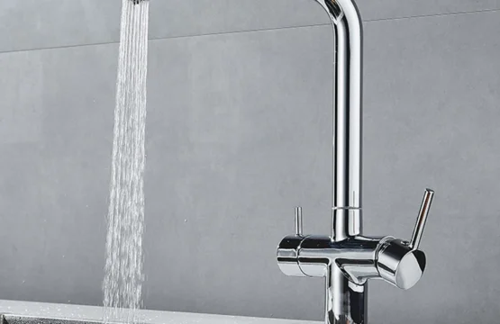 กรองก๊อกน้ำสำหรับห้องครัวทองเหลือง Purifier ก๊อกน้ำ Dual Sprayer น้ำดื่ม Tap หัวฉีดอ่างล้างจานห้องครัว Gold Tap 1