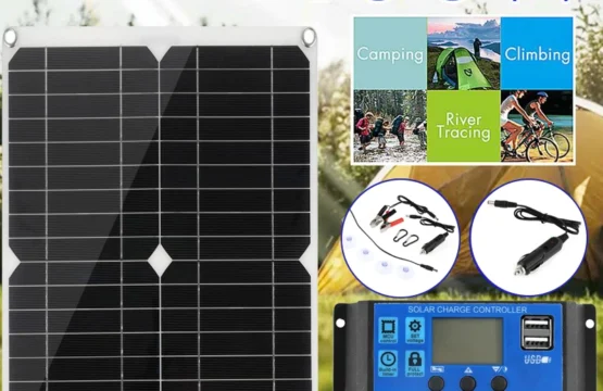 100W แผงโซล่า Kit DC 18V 10/20/30A Controller Solar เซลล์สำหรับรถ Yacht RV เรือโทรศัพท์มือถือแบตเตอรี่ Charger 1