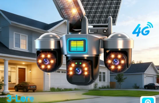 กล้องวงจรปิด 4G ซิมการ์ด พลังงานแสงอาทิตย์ PTZ  ไร้สายสำหรับภายนอกอาคาร ตรวจจับความเคลื่อนไหวด้วยเซ็นเซอร์ PIR  กล้อง IP WiFi พร้อมไซเรน  กล้องวงจรปิดพลังงานแสงอาทิตย์  ไฟโซลาร์ 1