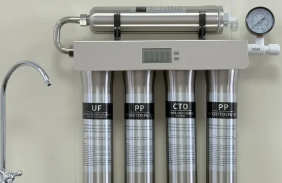 เครื่องกรองน้ำระบบอัลตร้าฟิลเตรชั่น 5 ขั้นตอน EIRE พร้อมหน้าจอแสดงผล LED อัจฉริยะ สำหรับครัวเรือน ใช้กรองน้ำดื่มโดยตรง 1