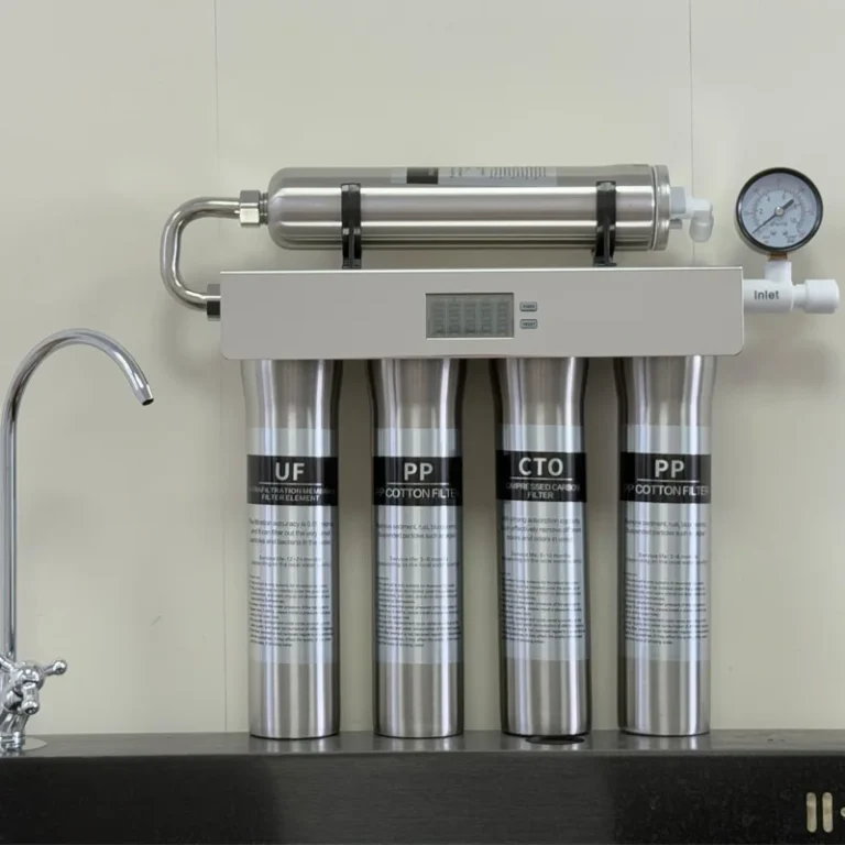 เครื่องกรองน้ำระบบอัลตร้าฟิลเตรชั่น 5 ขั้นตอน EIRE พร้อมหน้าจอแสดงผล LED อัจฉริยะ สำหรับครัวเรือน ใช้กรองน้ำดื่มโดยตรง 1