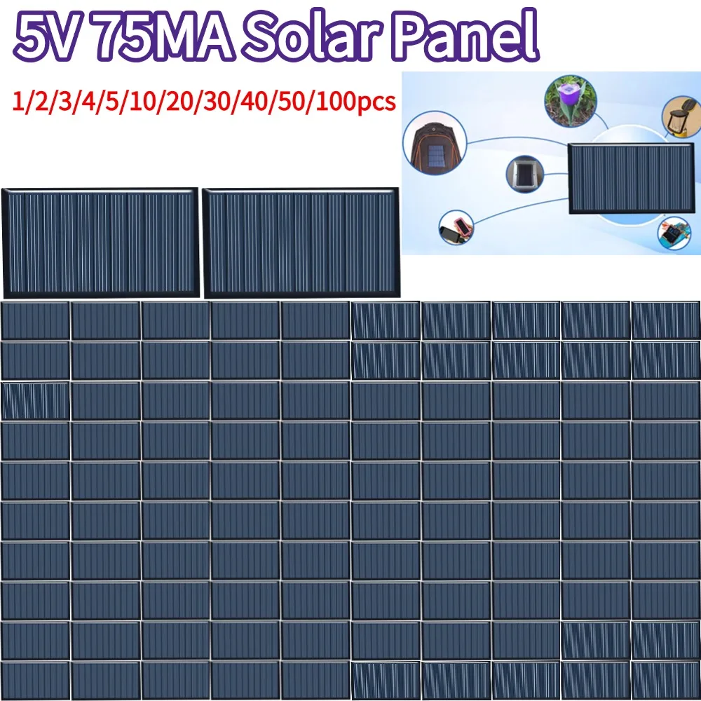 5V 75MA แผงพลังงานแสงอาทิตย์ DIY Powered รุ่นกลางแจ้งชุดพลังงานแสงอาทิตย์แบบชาร์จไฟได้สําหรับโทรศัพท์มือถือขนาดเล็ก DC แบตเตอรี่ Charger อุปกรณ์เสริม 1 5V 75MA แผงพลังงานแสงอาทิตย์ DIY Powered รุ่นกลางแจ้งชุดพลังงานแสงอาทิตย์แบบชาร์จไฟได้สําหรับโทรศัพท์มือถือขนาดเล็ก DC แบตเตอรี่ Charger อุปกรณ์เสริม 1