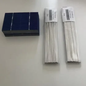 ALLMEJORES 50 ชิ้น 78 มิลลิเมตร x 52 มิลลิเมตรพลังงานแสงอาทิตย์สำหรับ DIY 12 โวลต์ 24 โวลต์แผงเซลล์แสงอาทิตย์โมดูล + ลวดบัดกรีชุด 2