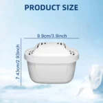 ไส้กรองน้ำ, ไส้กรองน้ำทดแทนที่ใช้ร่วมกับเครื่องกรองน้ำ Brita Maxtra+, Aquaphor, Style 2