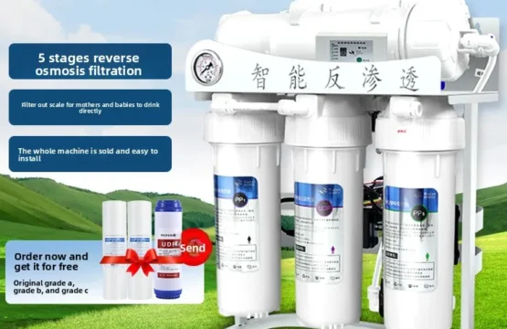 เครื่องกรองน้ำระบบ Reverse Osmosis (RO) แบบไหลสูง 400G และ 800G สำหรับใช้ในเชิงพาณิชย์ กรองน้ำประปา ให้ได้น้ำดื่มโดยตรง 1