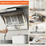 เครื่องทำความสะอาดไอน้ำแบบมือถือ TINSOL รุ่นใหม่ สำหรับทำความสะอาดเครื่องดูดควันในครัว ทำความสะอาดล้ำลึกและฆ่าเชื้อโรคด้วยไอน้ำไฟฟ้า 2