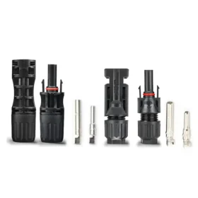 10/50/100 ชุดพลังงานแสงอาทิตย์เชื่อมต่อพลังงานแสงอาทิตย์กันน้ํา 1000 V/1500VDC 30A 50A PV ปลั๊กสายไฟเชื่อมต่อ 2.5/4/6mm2 9 ~ 10/11/13/AWG 6